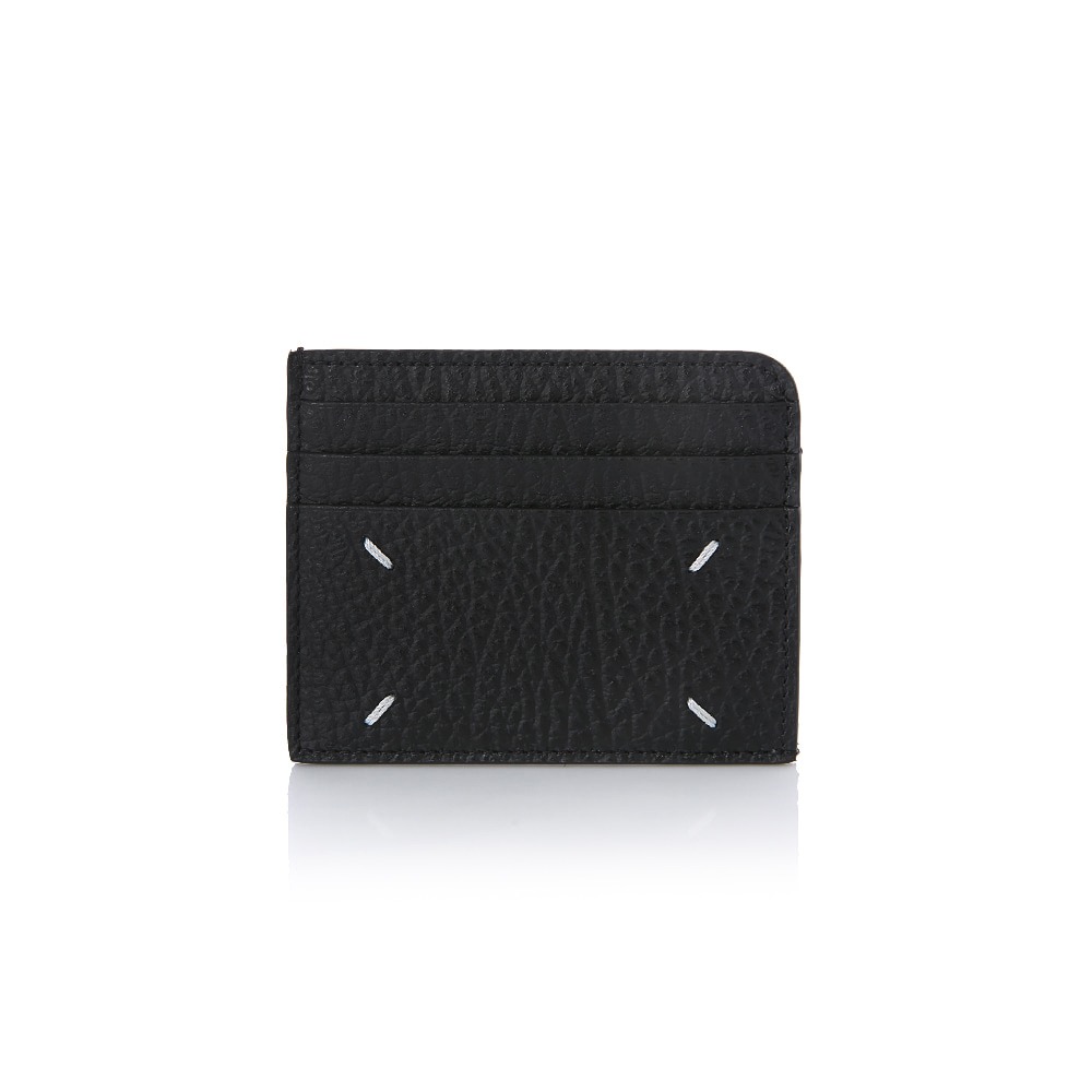 22F / Wメゾンマルジエラ4ステッチブラックカード財布